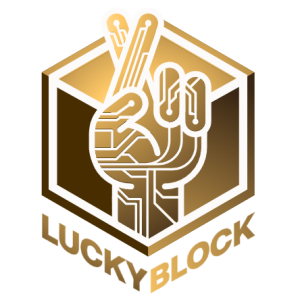 lucky block logo lucky block logo
