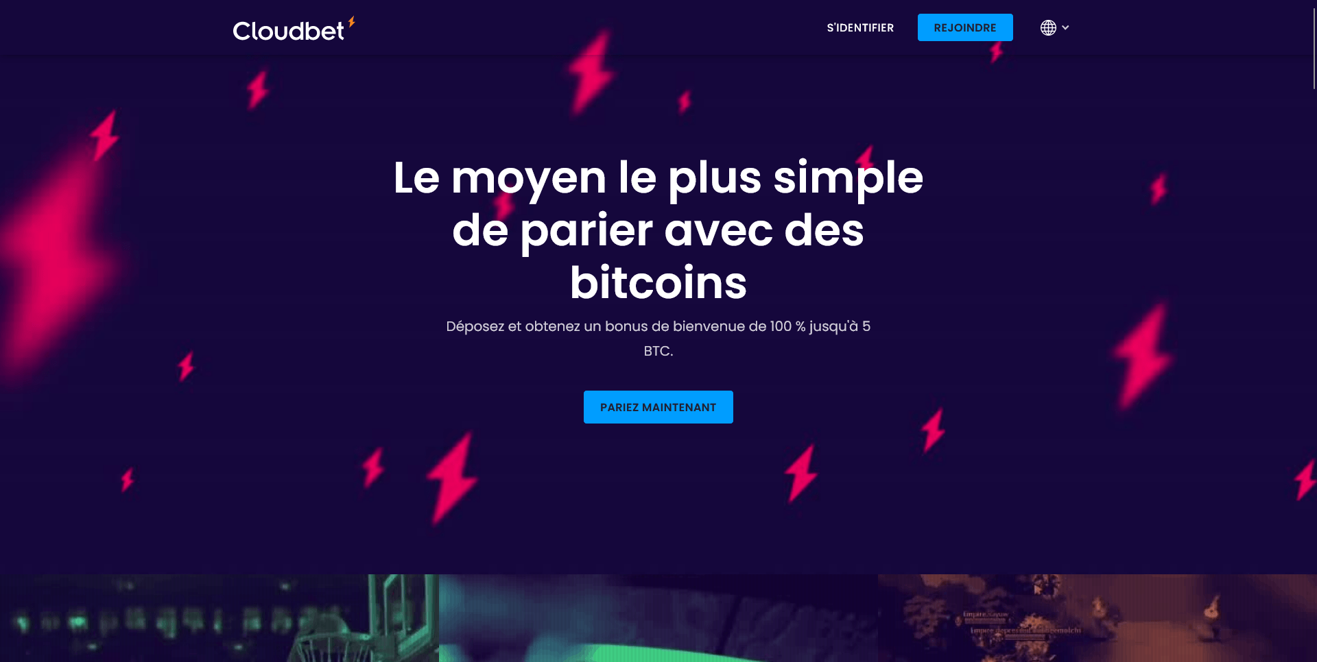 Casino en direct - Cloudbet
