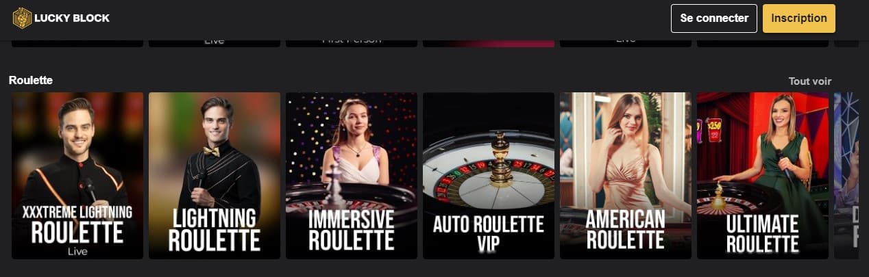 roulette lucky block