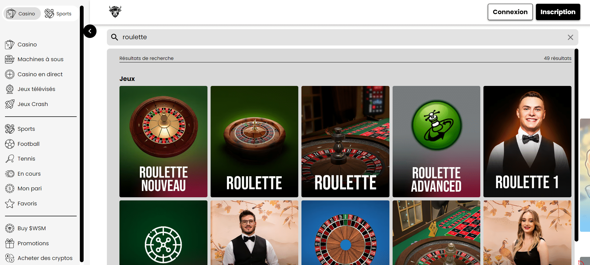 WSM roulette