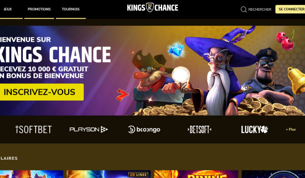 KingsChance Homepage