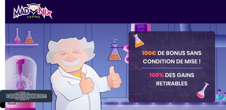 madnix casino bonus
