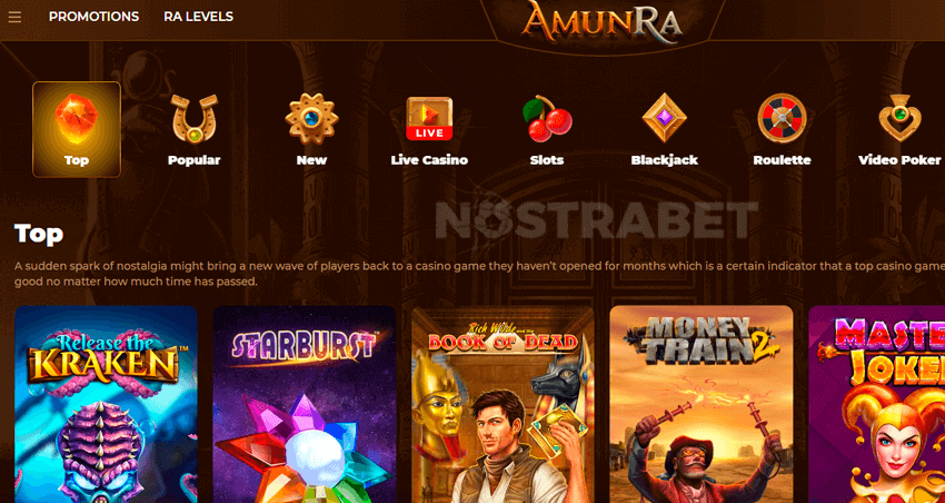 amunra casino recenzja