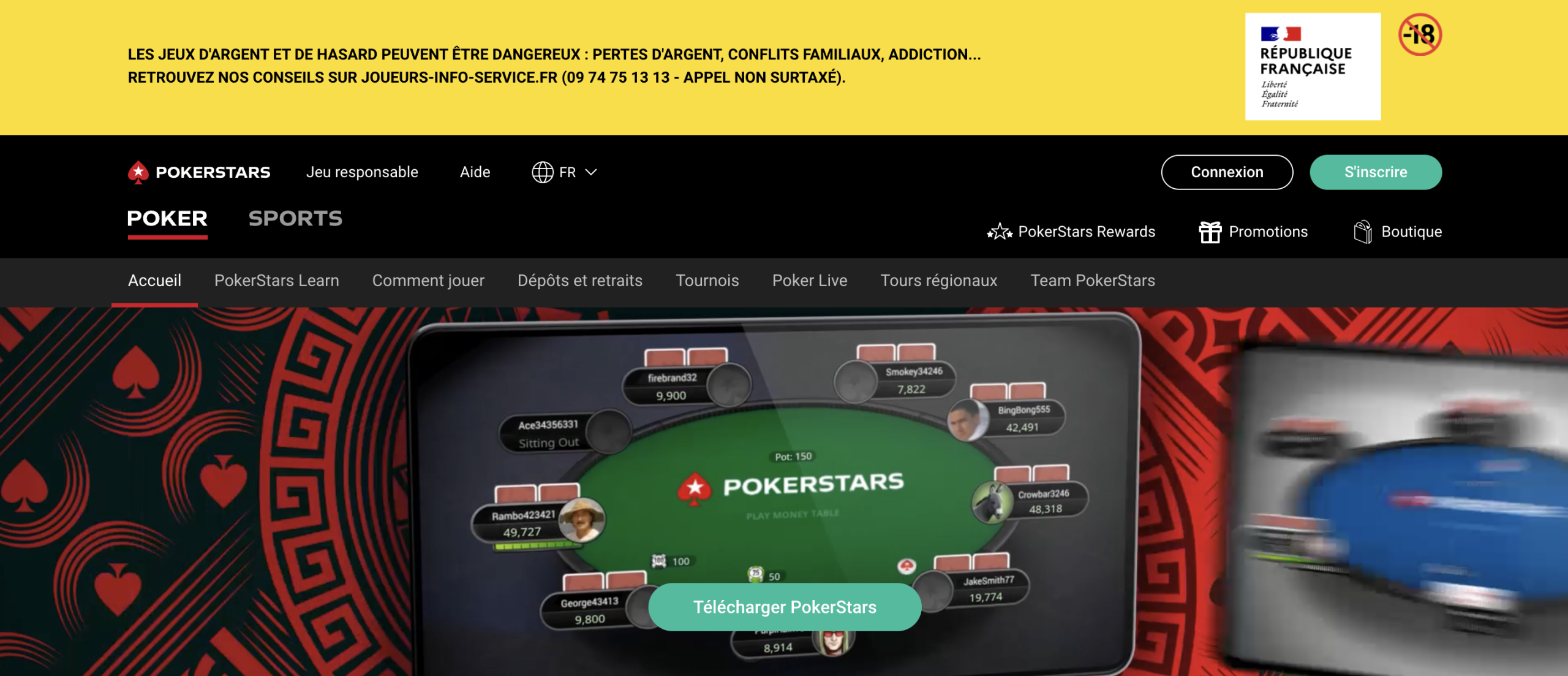 Pokerstars - Le leader mondial du poker en ligne