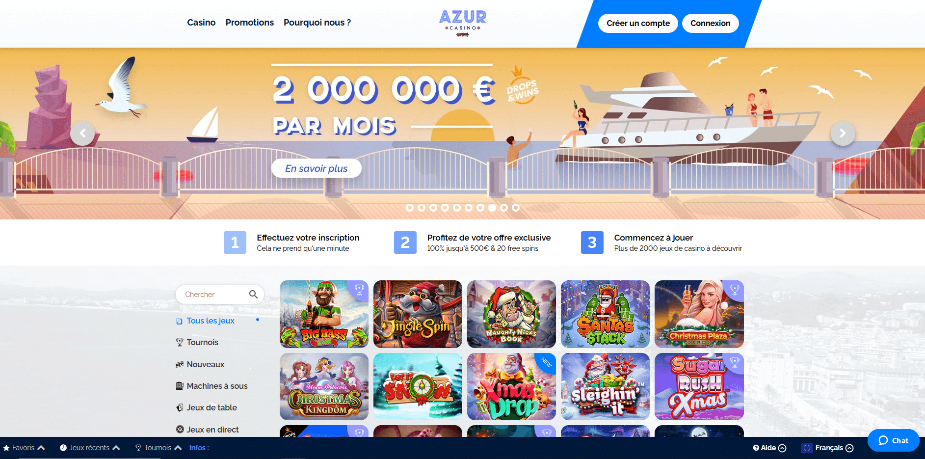 interface Casino Azur