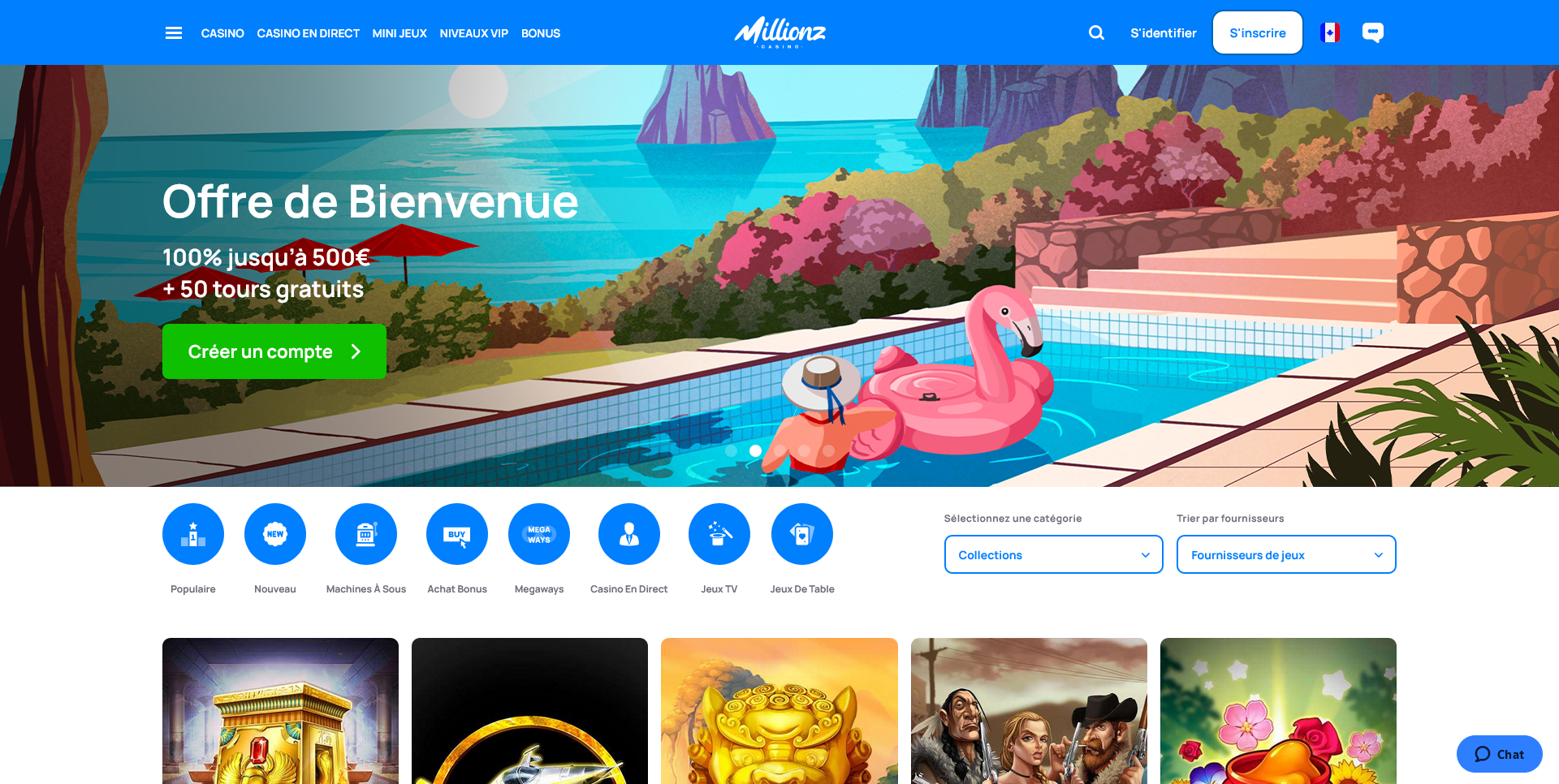 millionz casino - nouveau casino en ligne