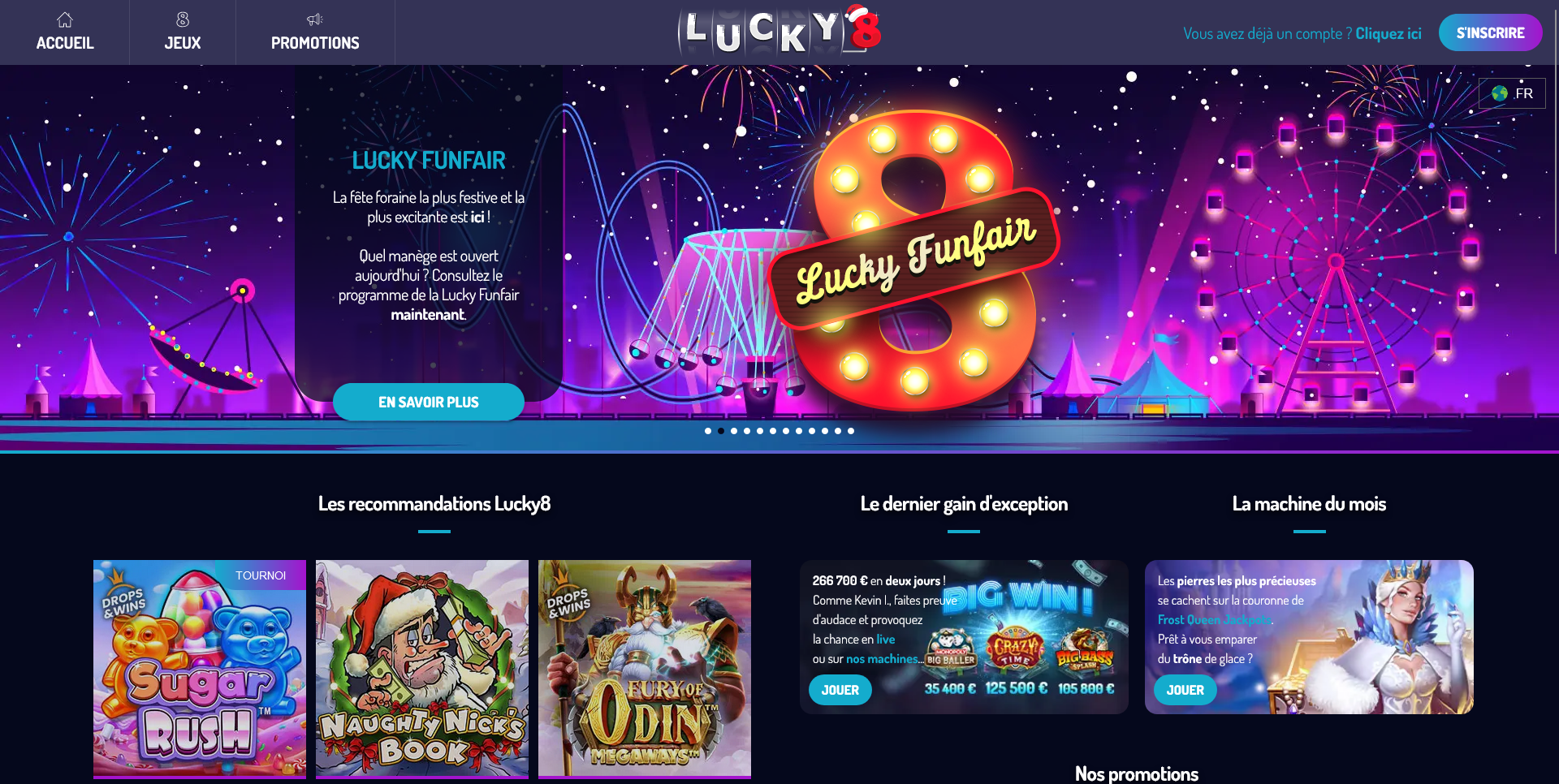 lucky8 casino - nouveau casino en ligne