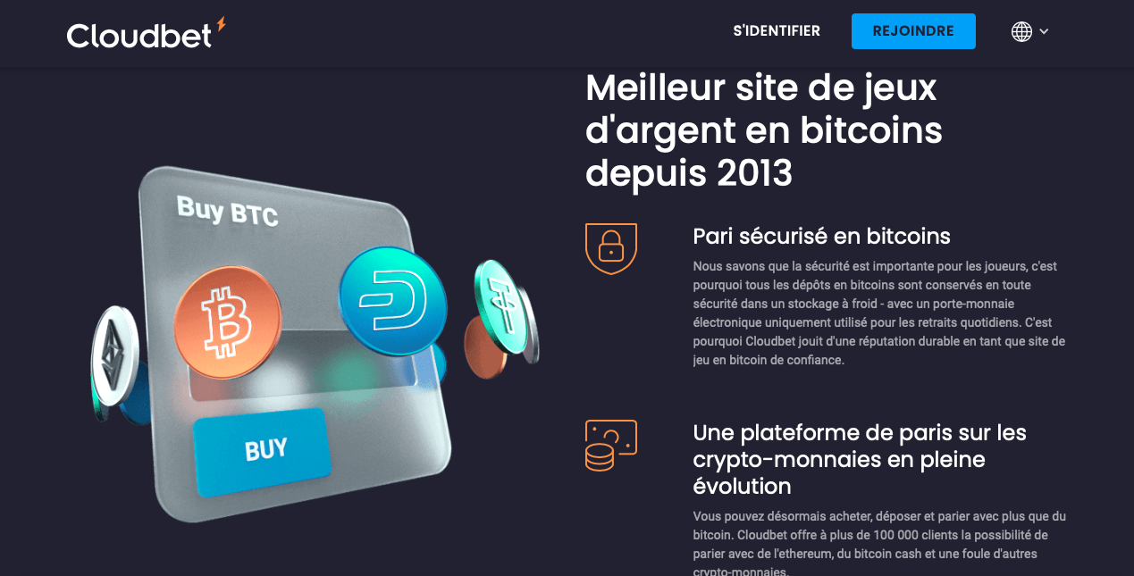 Casino crypto Cloudbet