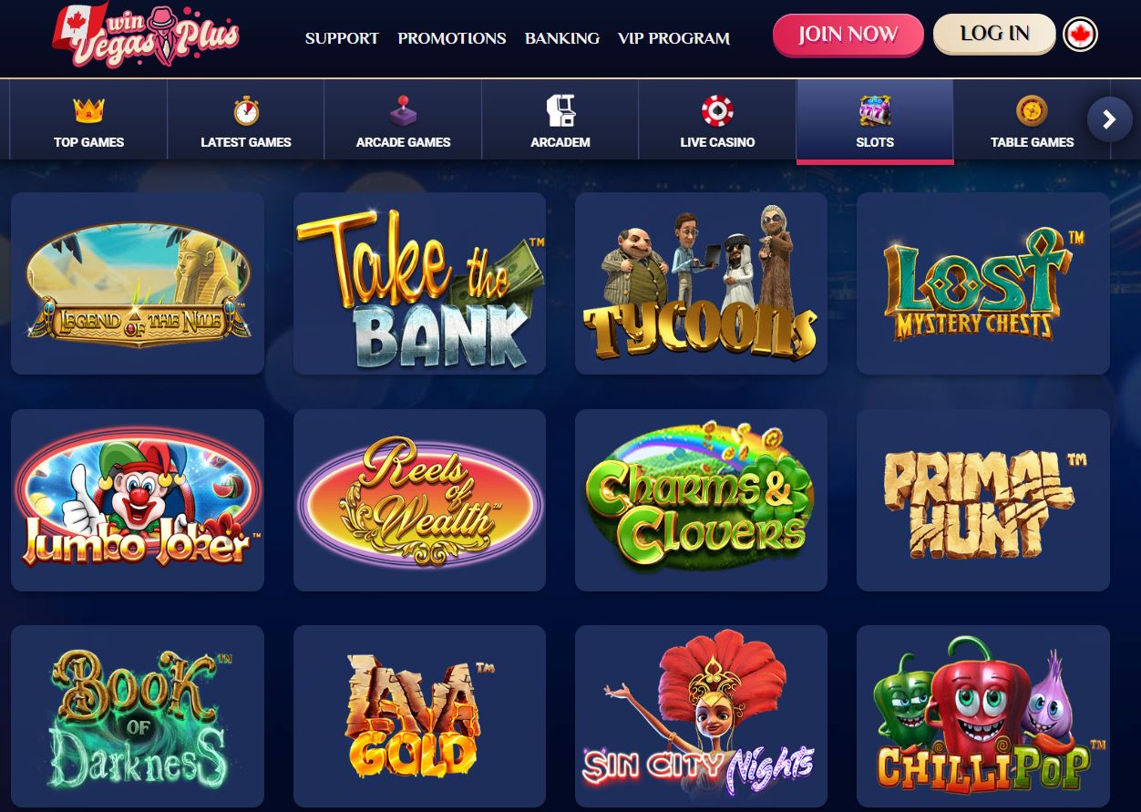 VegasPlus Accueil Machine a sous gratuite casino Canada
