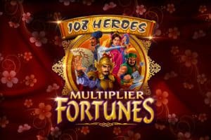 108 heroes multiplier fortunes slot logo