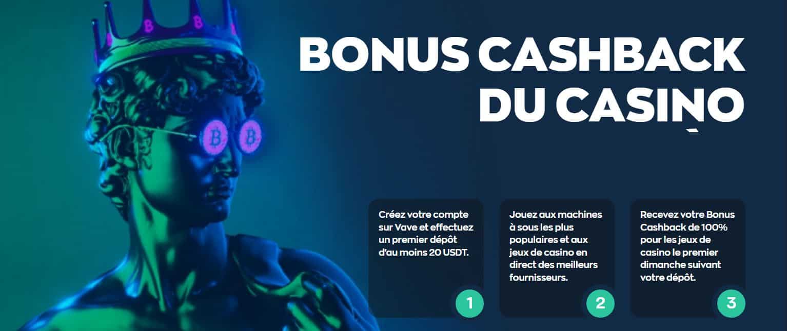Vave Casino - Bonus - Casino Neosurf