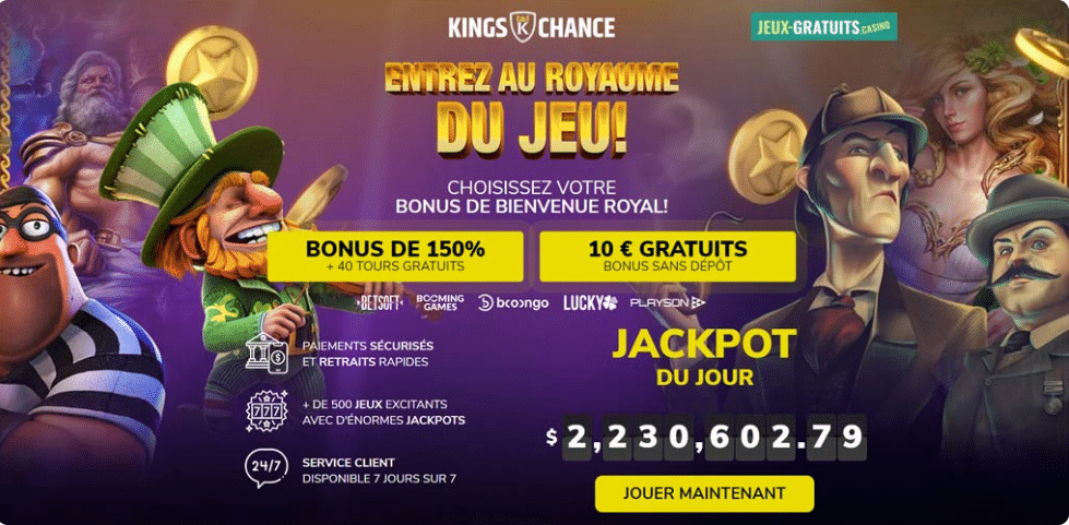 Kings chance casino paypal