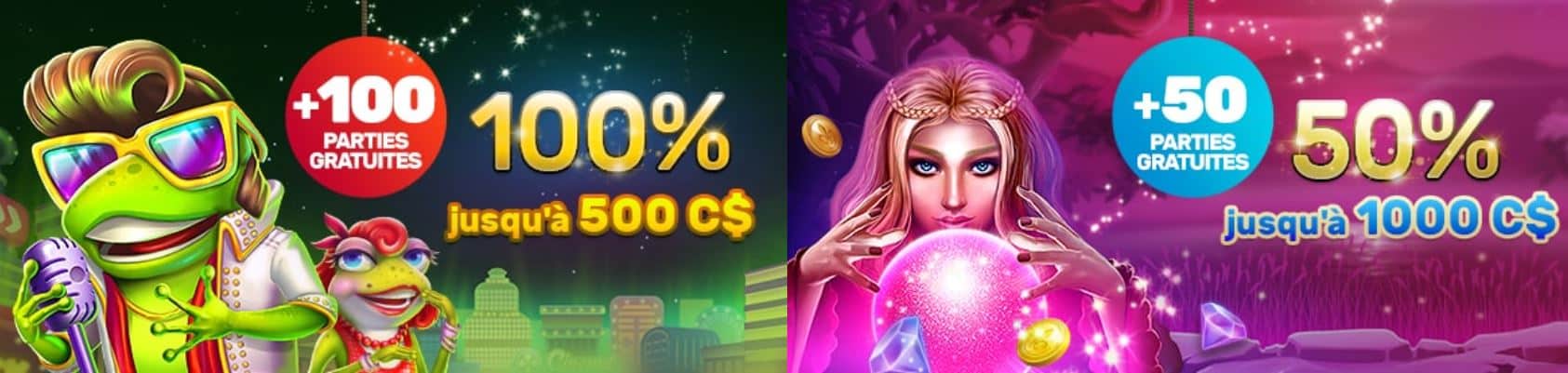 PlayAmo - Bonus de bienvenue - Casino Carte de Débit