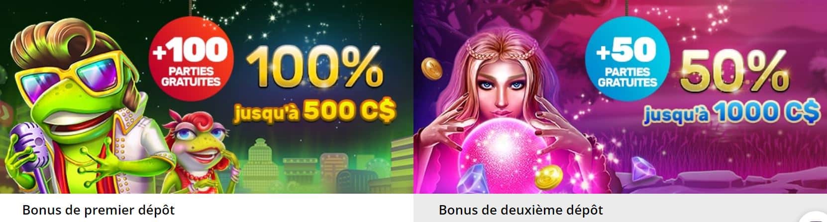 PlayAmo - Bonus de bienvenue - Meilleur casino Wheel of Fortune
