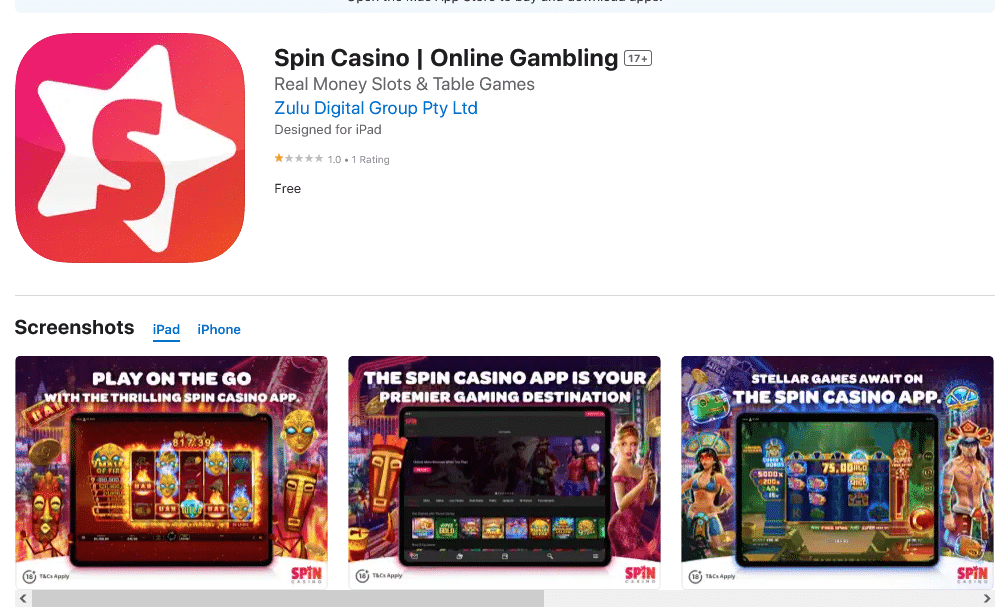 App spin