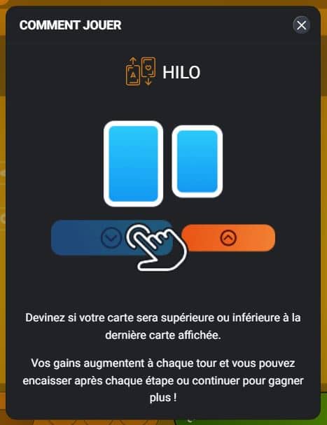 Comment jouer à HiLo (Spribe) - Meilleurs Casinos HiLo pour 2023