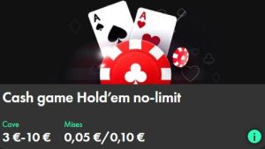 Cash Game Holdem No Limit Jeu de poker sur bet365 Cash Game Holdem No Limit Jeu de poker sur bet365