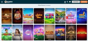 Machines a sous sur Alexander Casino