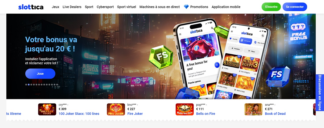 Slottica Casino Slottica Casino Interface